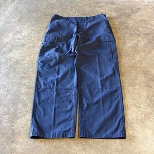 LA Gear Y2K Utility Double Knee Pants Navy Men's 34x29